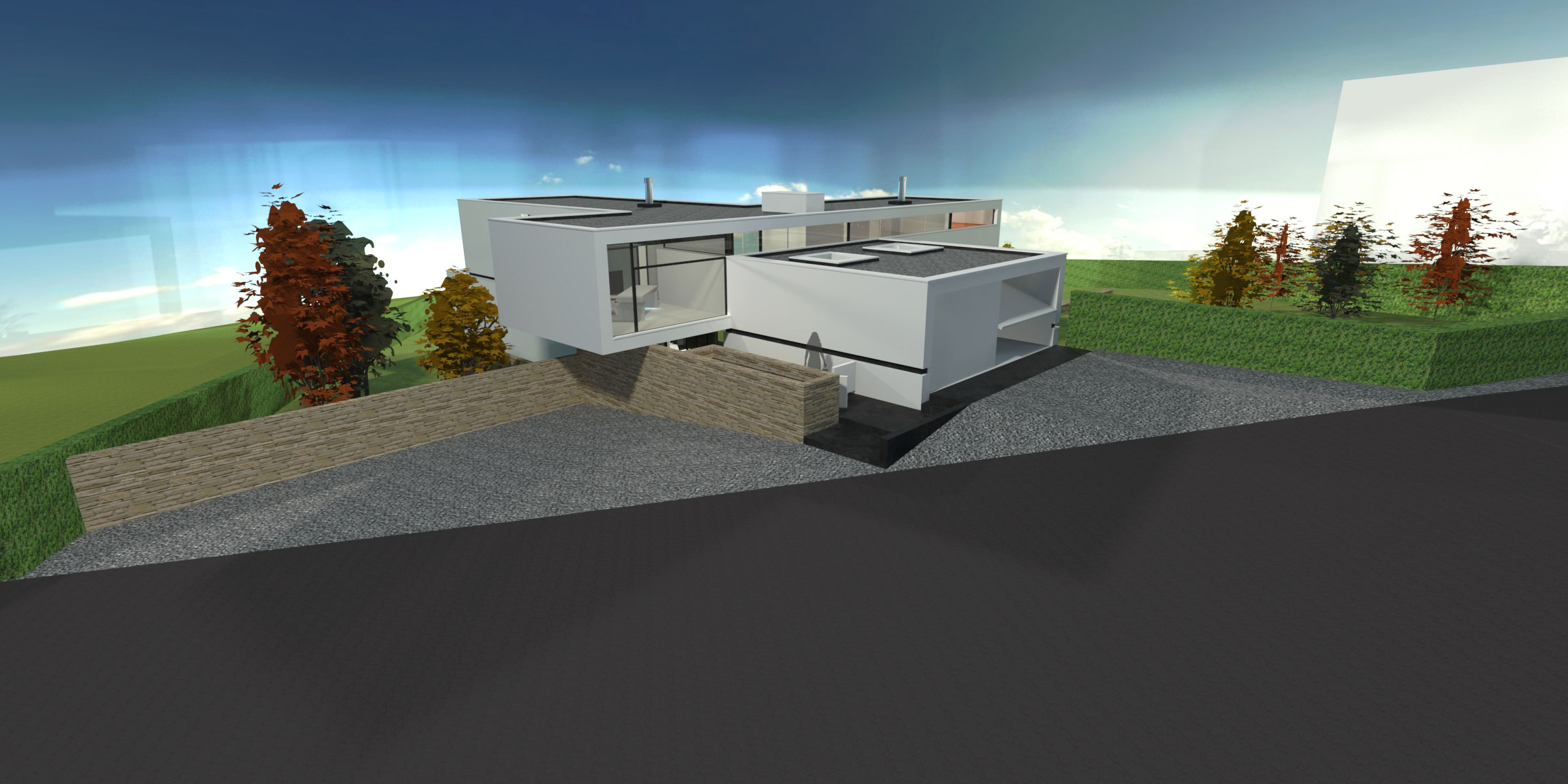  &copy; <bold> SMASH ARCHI</bold>TECTURE srl | LABA | construction d'une villa contemporaine