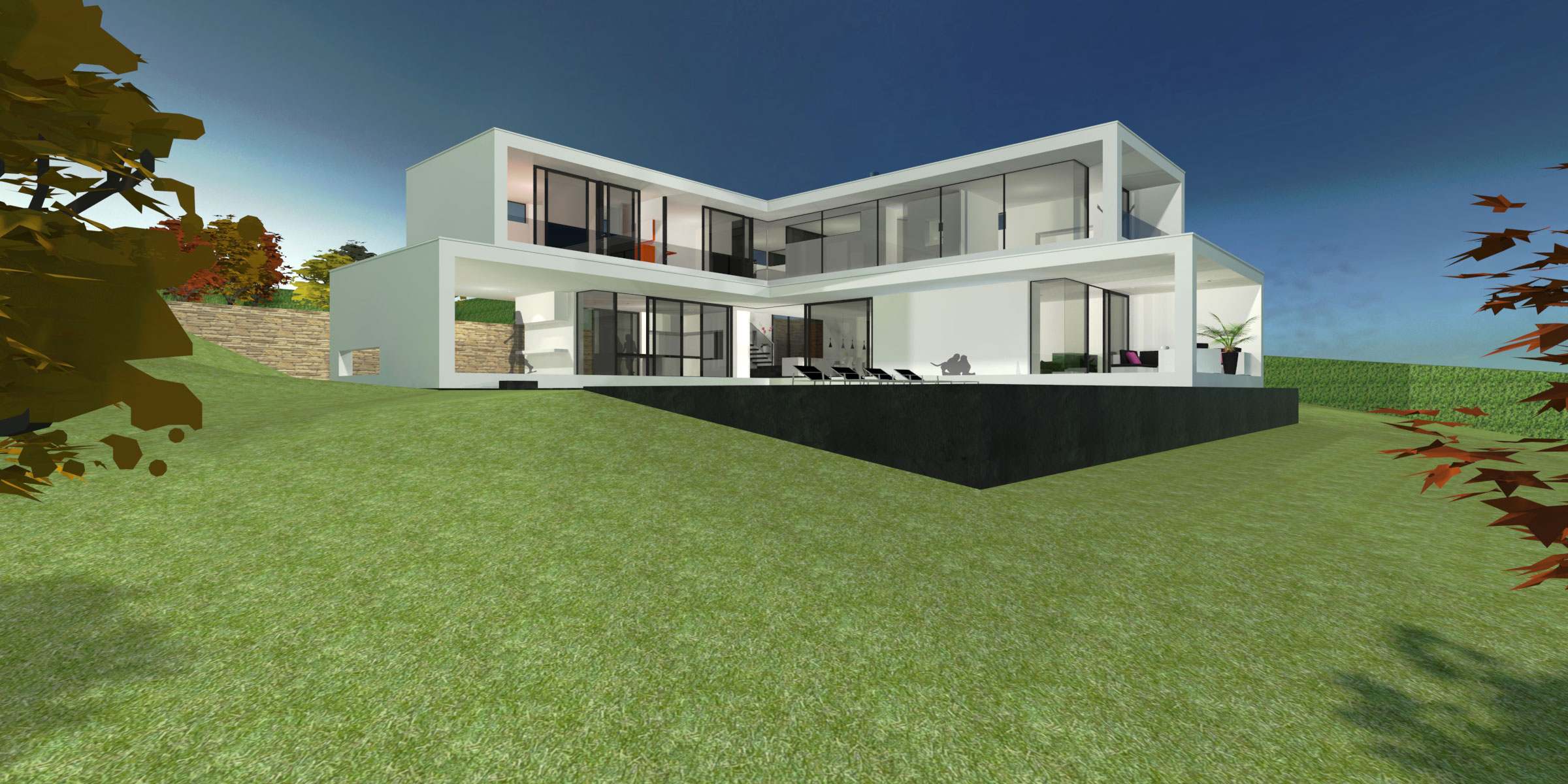  &copy; <bold> SMASH ARCHI</bold>TECTURE srl | LABA | construction d'une villa contemporaine