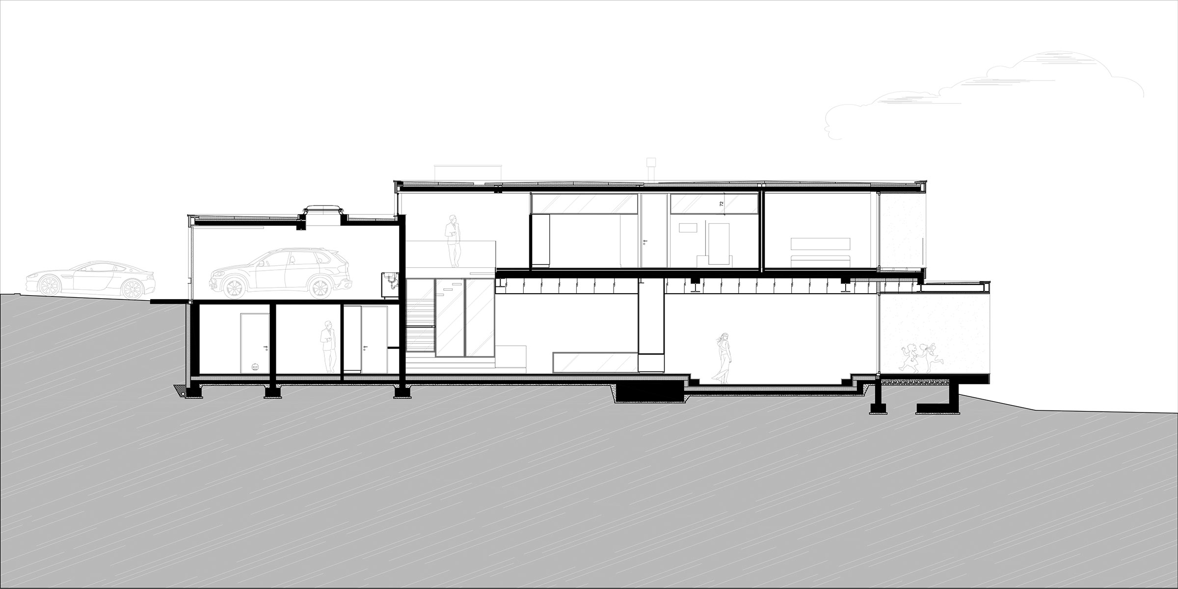  &copy; <bold> SMASH ARCHI</bold>TECTURE srl | LABA | construction d'une villa contemporaine