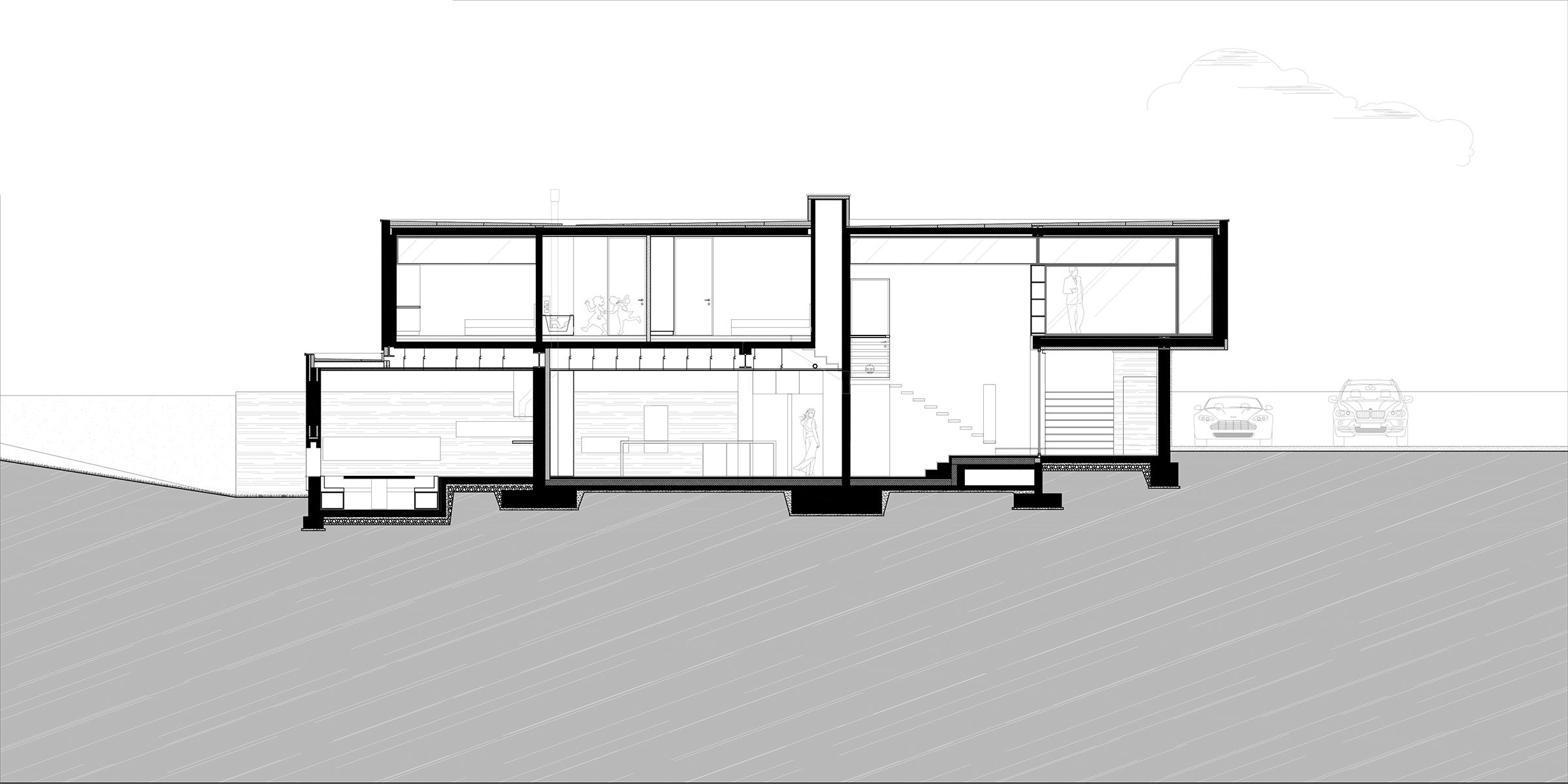  &copy; <bold> SMASH ARCHI</bold>TECTURE srl | LABA | construction d'une villa contemporaine