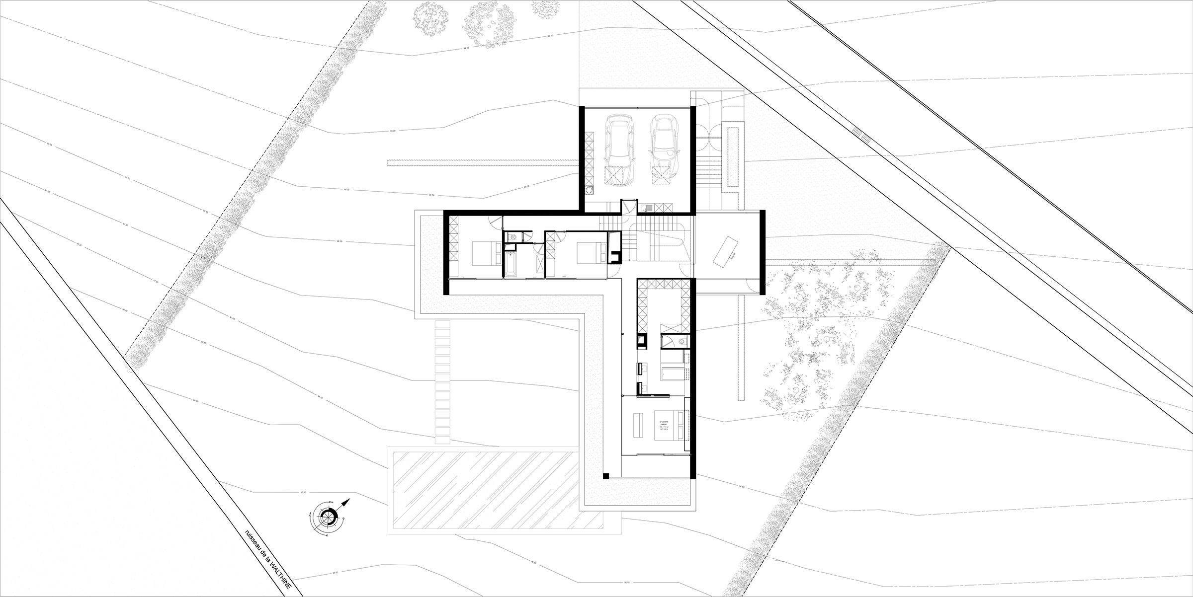  &copy; <bold> SMASH ARCHI</bold>TECTURE srl | LABA | construction d'une villa contemporaine